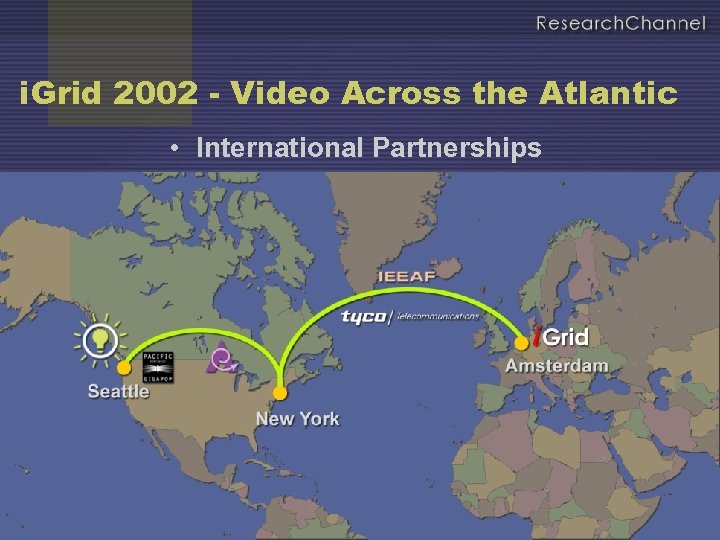 i. Grid 2002 - Video Across the Atlantic • International Partnerships 