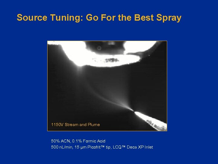 Source Tuning: Go For the Best Spray 1150 V Stream and Plume 850 V