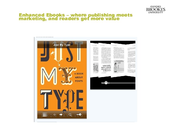 Enhanced Ebooks – where publishing meets marketing, and readers get more value 