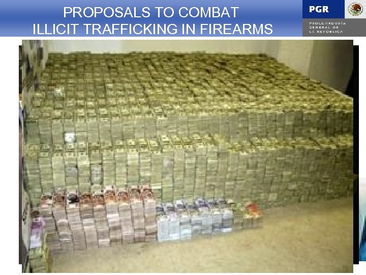 PROPOSALS TO COMBAT CONCLUSION ILLICIT TRAFFICKING IN FIREARMS 