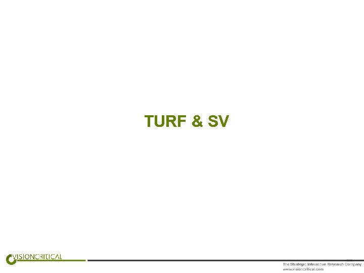TURF & SV 