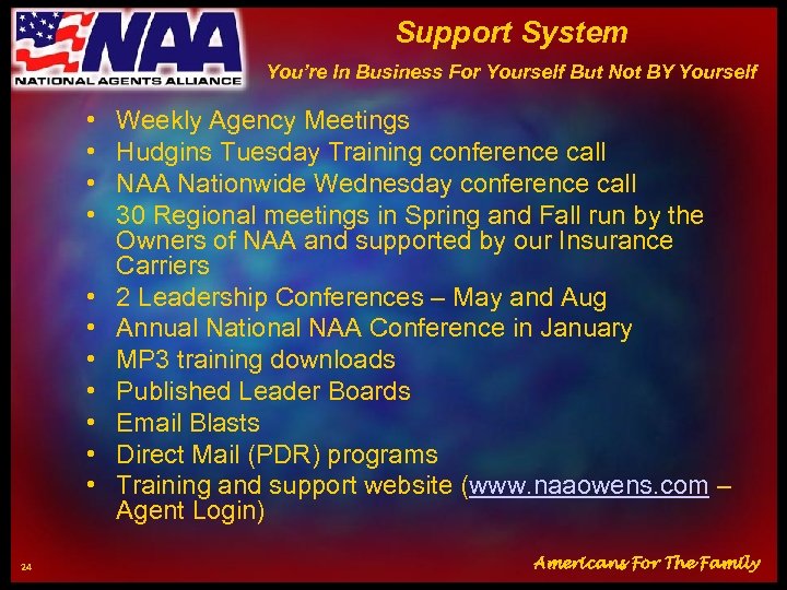 Support System You’re In Business For Yourself But Not BY Yourself • • •