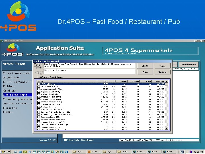 Dr. 4 POS – Fast Food / Restaurant / Pub 