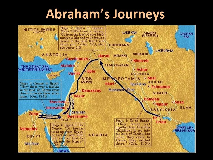 Abraham’s Journeys 