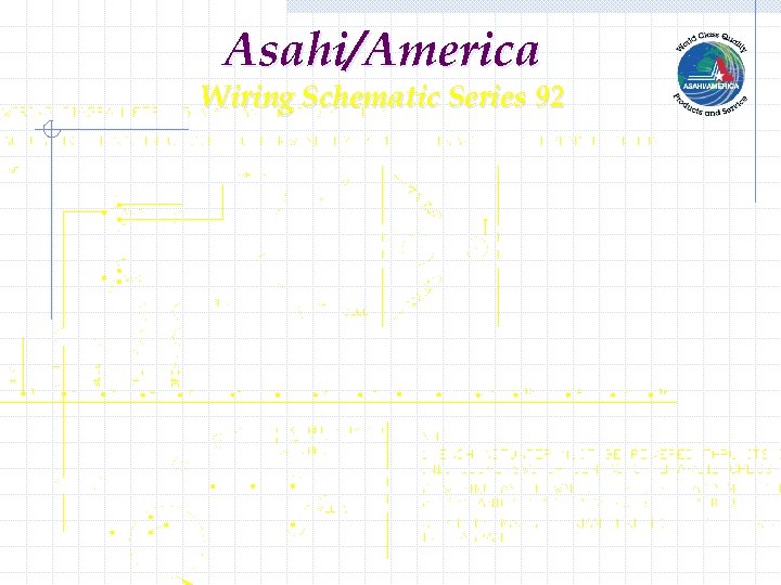 Asahi/America Wiring Schematic Series 92 