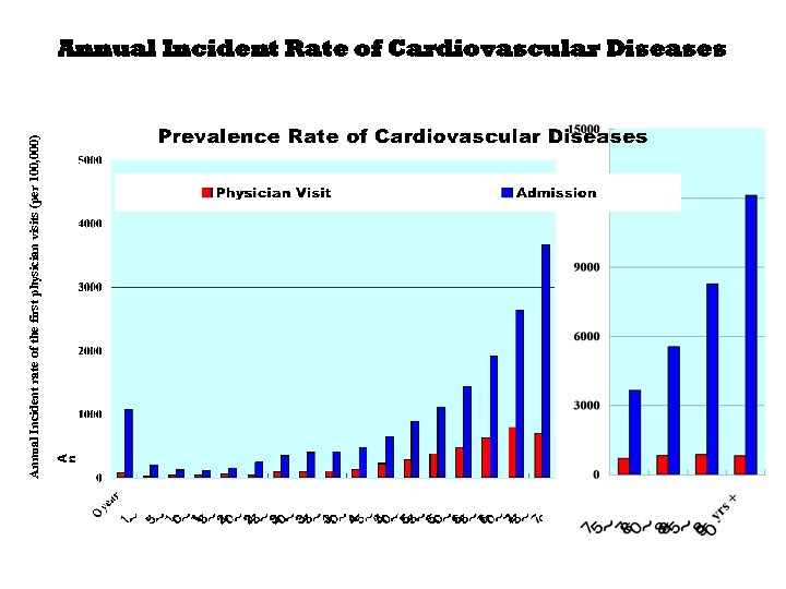 Annual Incident rate of the first physician visits (per 100, 000) Annual Incident Rate