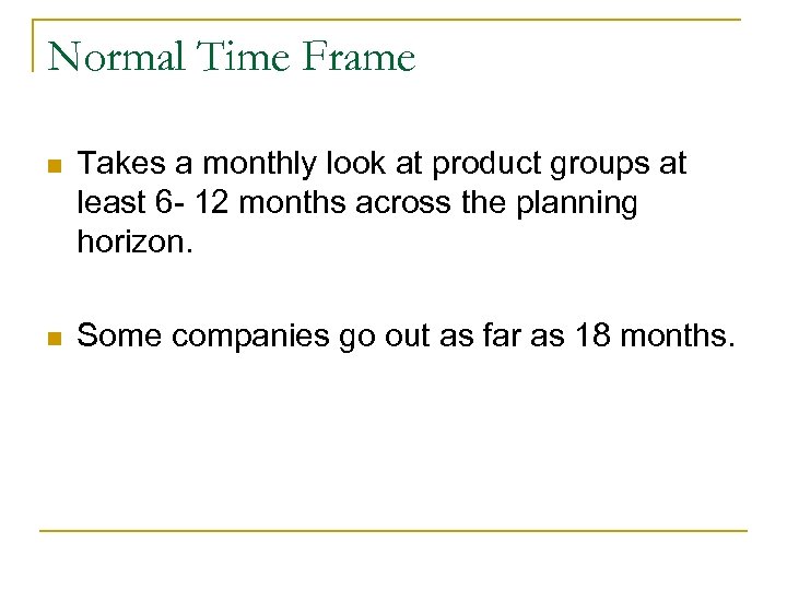 Sales And Operations Planning Business Forecasting Taruna Nagpal