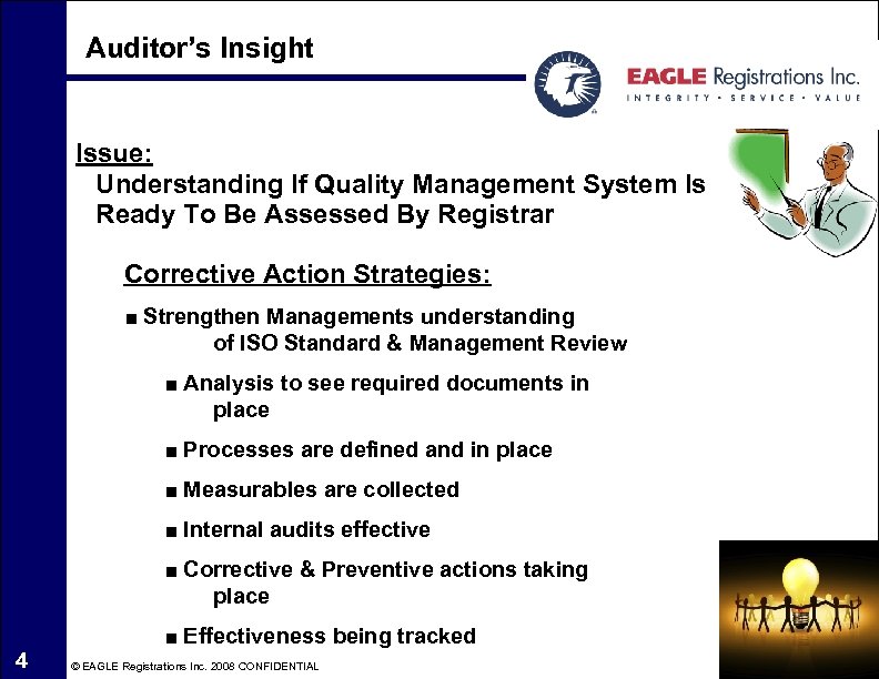 Auditor’s Insight Issue: Understanding If Quality Management System Is Ready To Be Assessed By