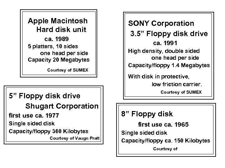 Apple Macintosh Hard disk unit ca. 1989 5 platters, 10 sides one head per
