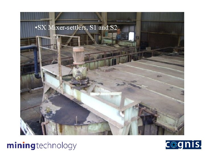  • SX Mixer-settlers, S 1 and S 2 