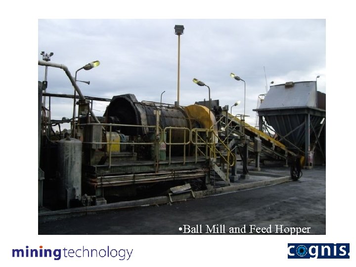  • Ball Mill and Feed Hopper 