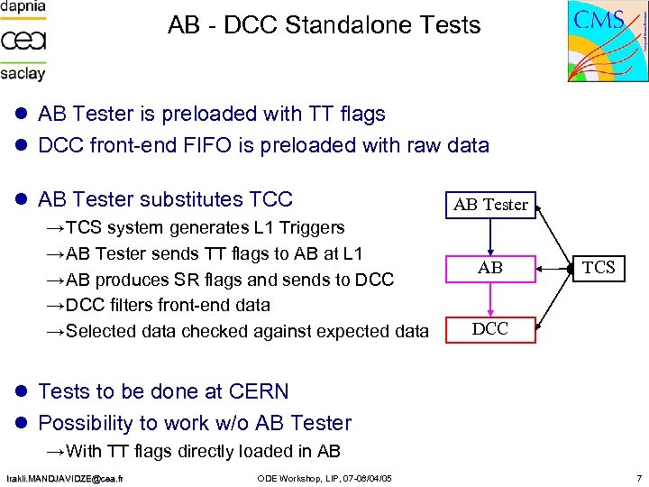 AB - DCC Standalone Tests l AB Tester is preloaded with TT flags l