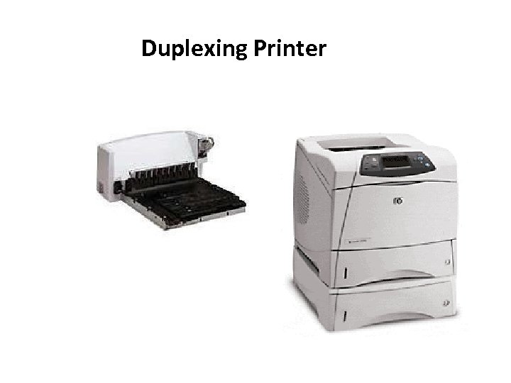 Duplexing Printer 