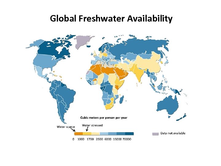 Global Freshwater Availability 