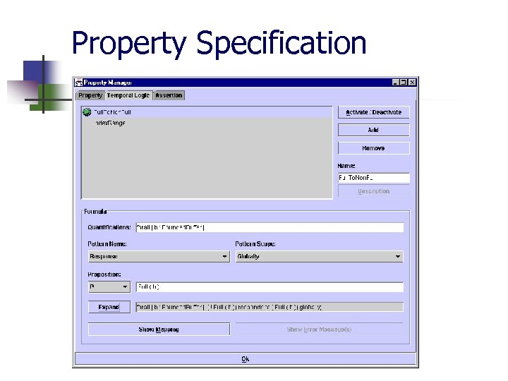 Property Specification 