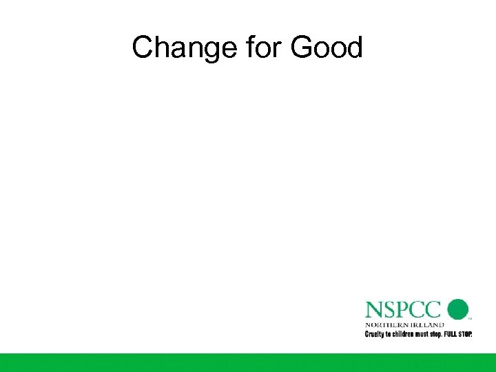 Change for Good 