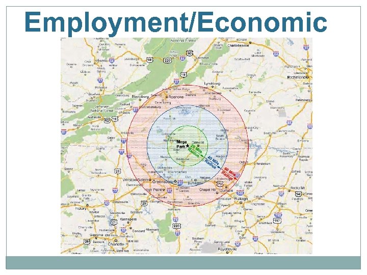 Employment/Economic Impact. V 