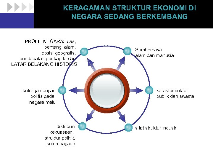 KERAGAMAN STRUKTUR EKONOMI DI NEGARA SEDANG BERKEMBANG PROFIL NEGARA: luas, bentang alam, posisi geografis,
