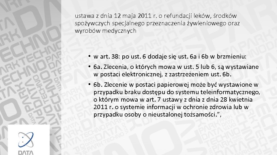 ustawa z dnia 12 maja 2011 r. o refundacji leków, środków spożywczych specjalnego przeznaczenia