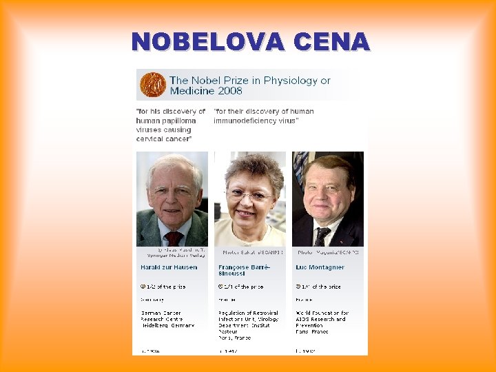 NOBELOVA CENA 