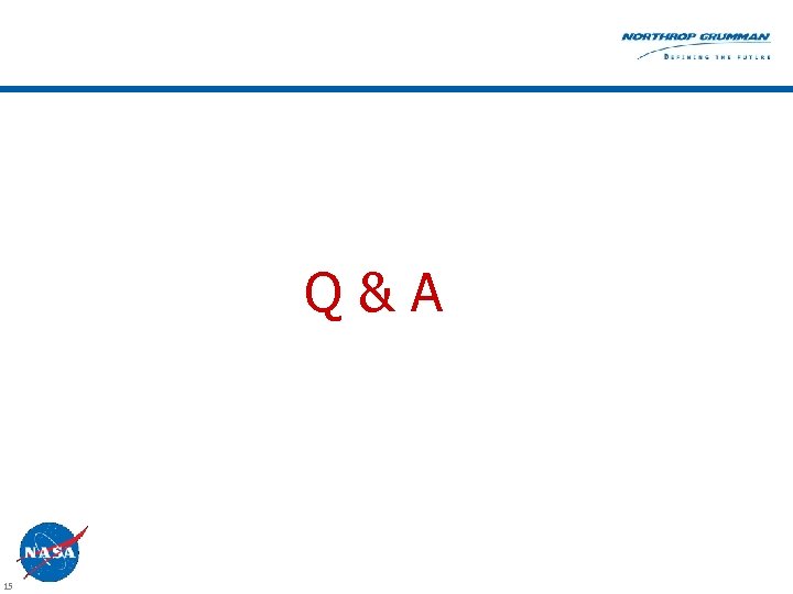 Q&A 15 