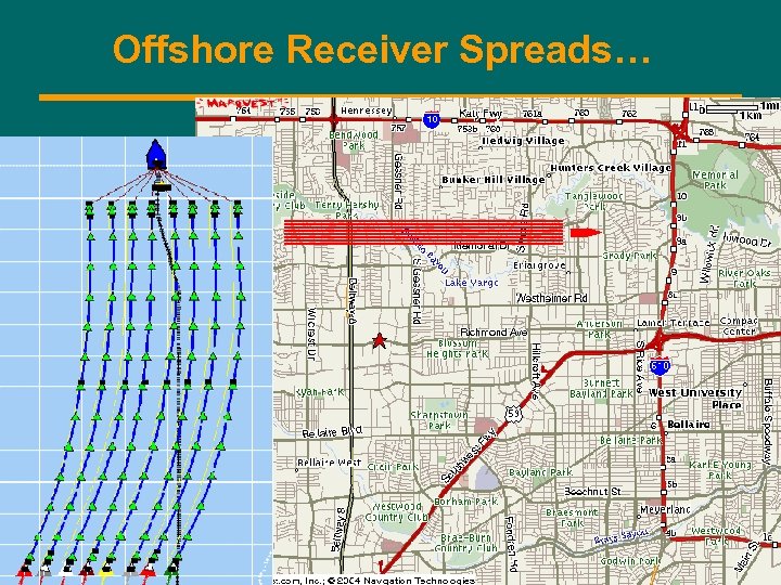 Offshore Receiver Spreads… 