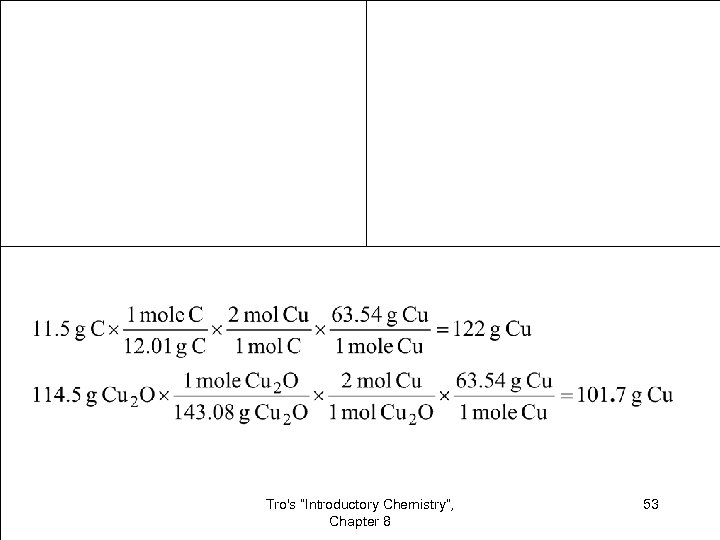 Tro's “Introductory Chemistry”, Chapter 8 53 