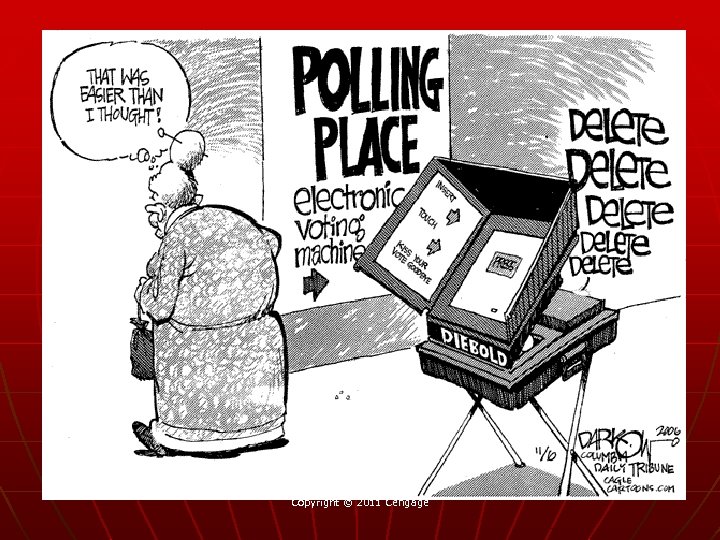 Copyright © 2011 Cengage 