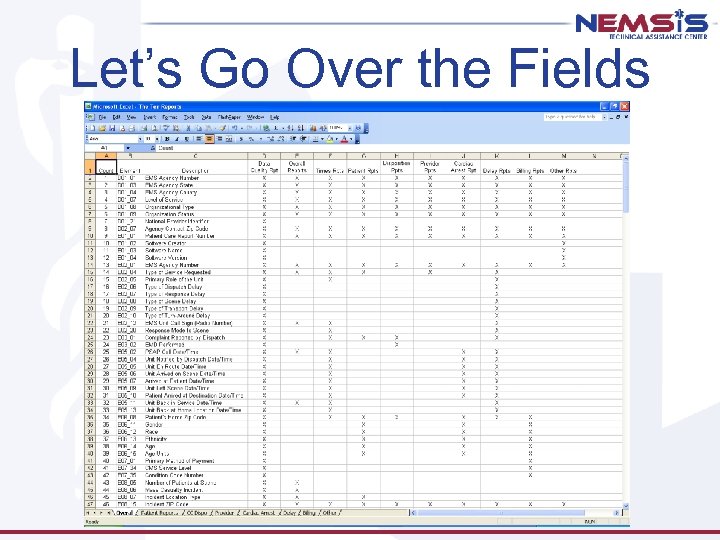 Let’s Go Over the Fields 