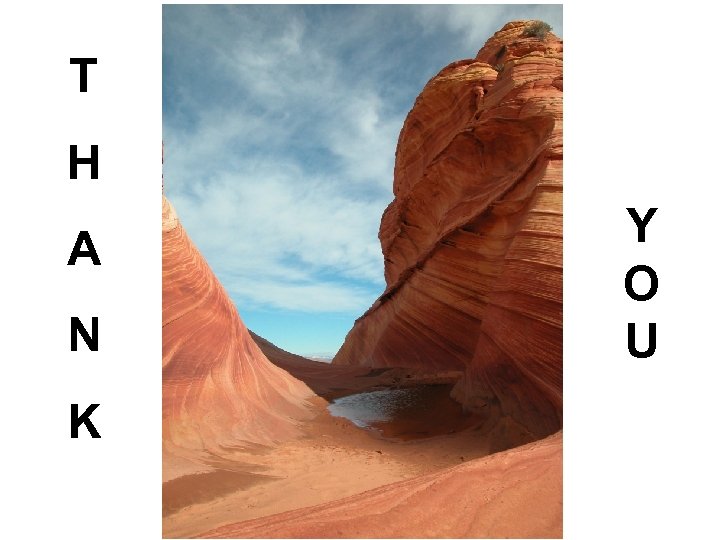 T H A N K Y O U 