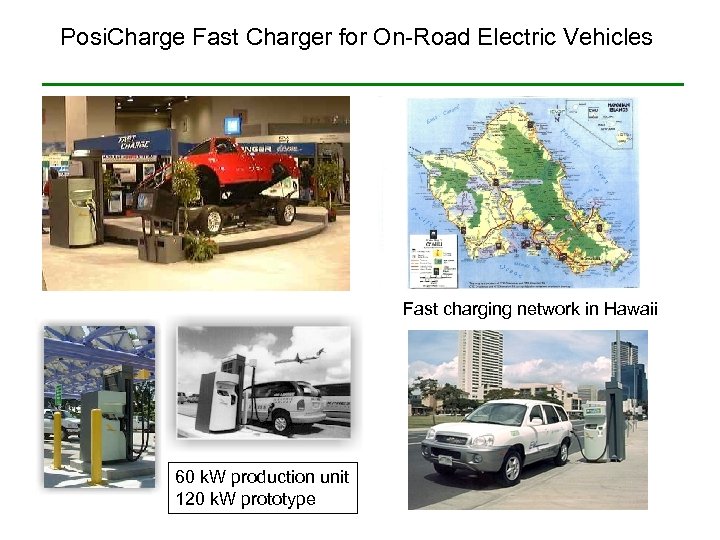 Posi. Charge Fast Charger for On-Road Electric Vehicles Fast charging network in Hawaii 60