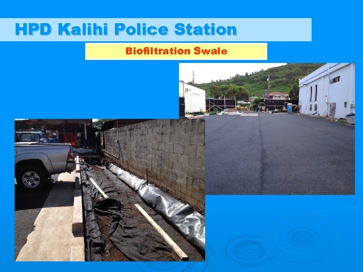 HPD Kalihi Police Station Biofiltration Swale 