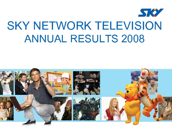 SKY NETWORK TELEVISION ANNUAL RESULTS 2008 