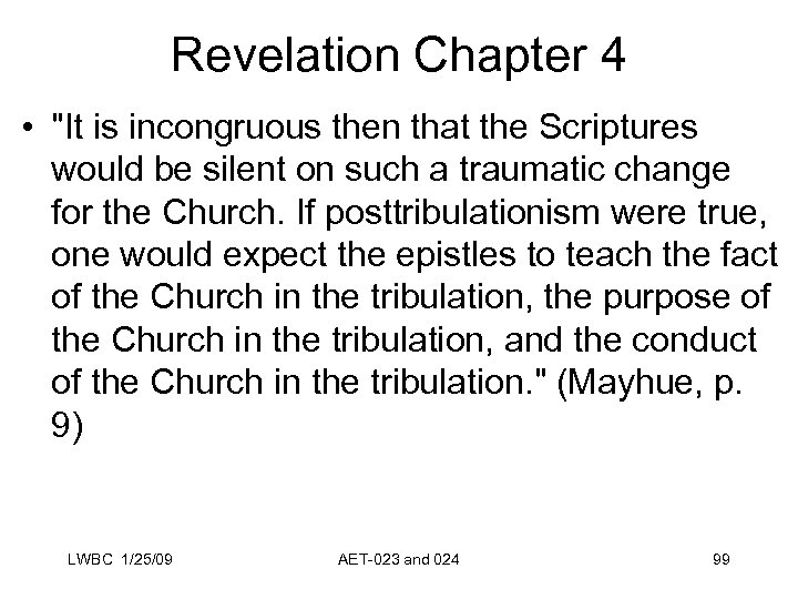 Revelation Chapter 4 • 