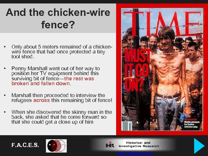 And the chicken-wire fence? • Only about 5 meters remained of a chickenwire fence