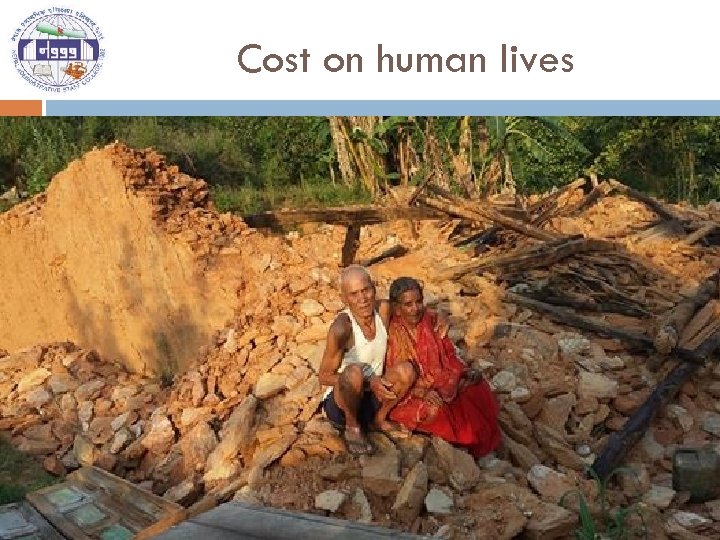 Cost on human lives 