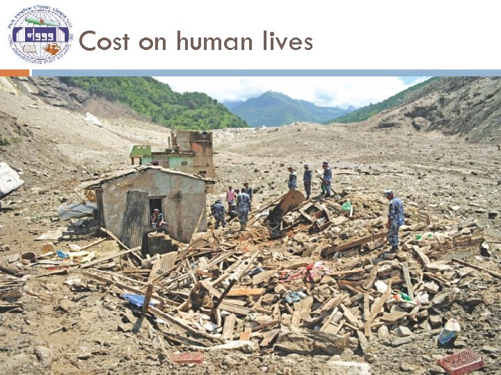 Cost on human lives 