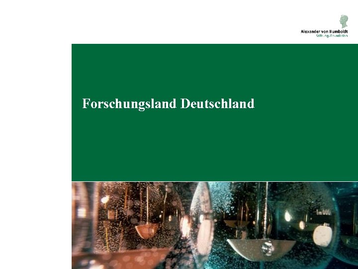 Forschungsland Deutschland 