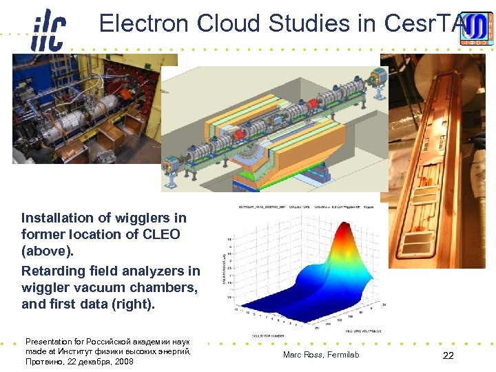 Electron Cloud Studies in Cesr. TA Installation of wigglers in former location of CLEO