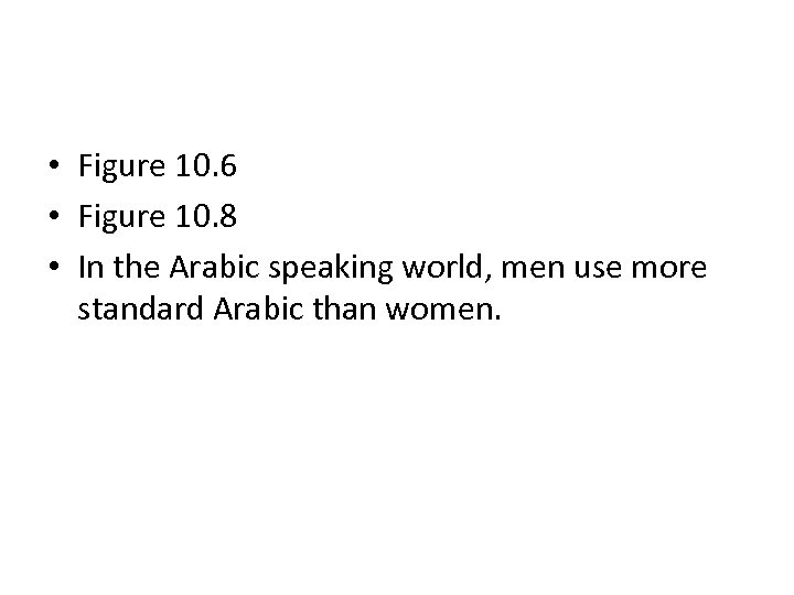  • Figure 10. 6 • Figure 10. 8 • In the Arabic speaking