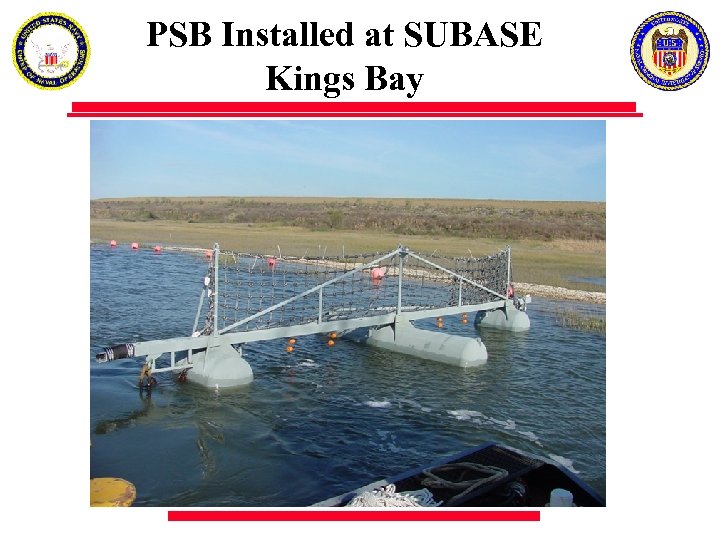 PSB Installed at SUBASE Kings Bay 