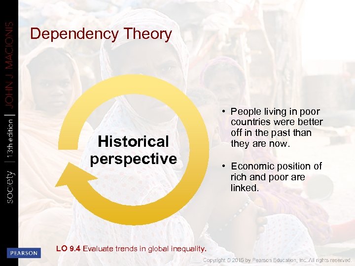 Dependency Theory Historical perspective LO 9. 4 Evaluate trends in global inequality. • People