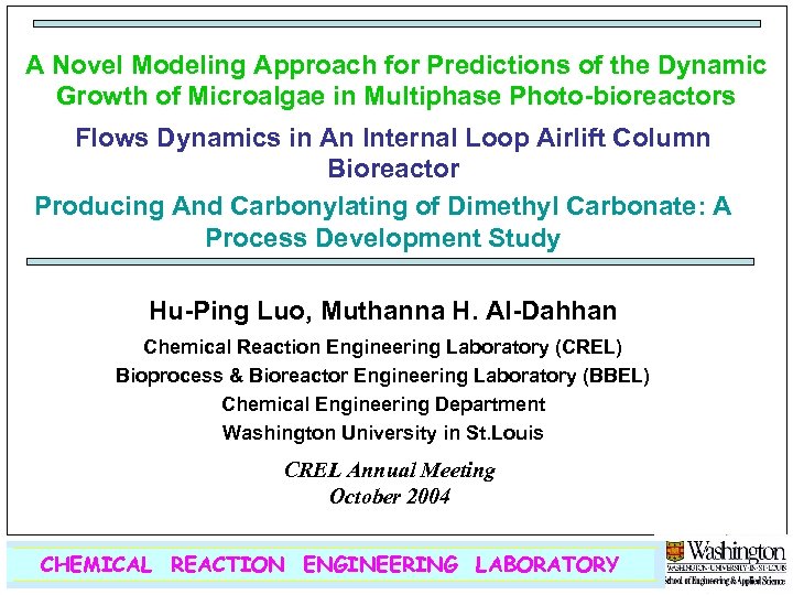 A Novel Modeling Approach for Predictions of the Dynamic Growth of Microalgae in Multiphase