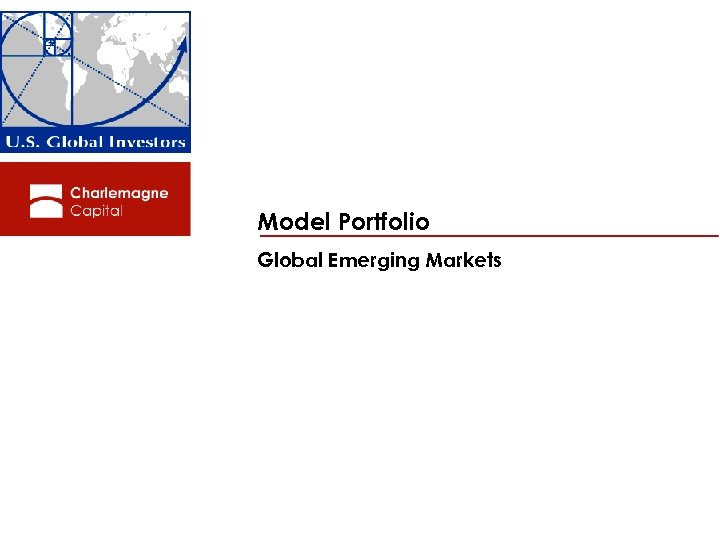 Model Portfolio Global Emerging Markets 