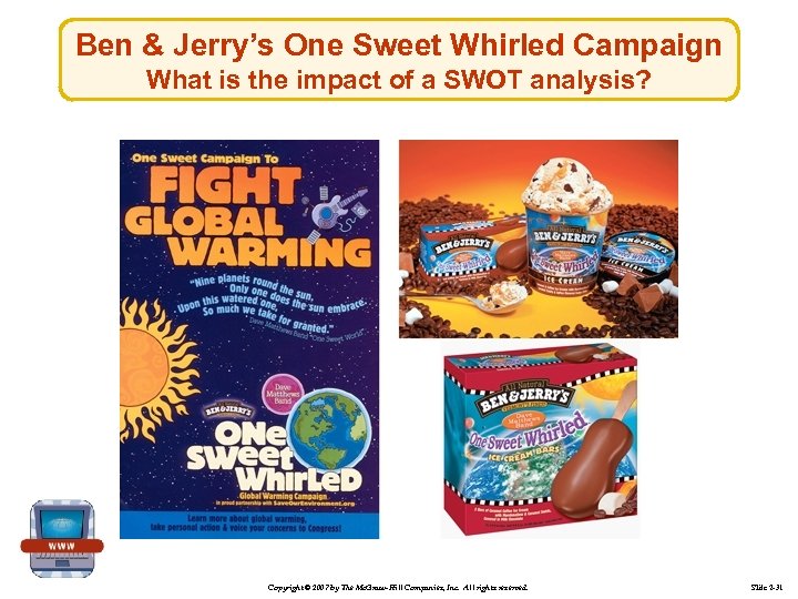 Ben & Jerry’s One Sweet Whirled Campaign What is the impact of a SWOT