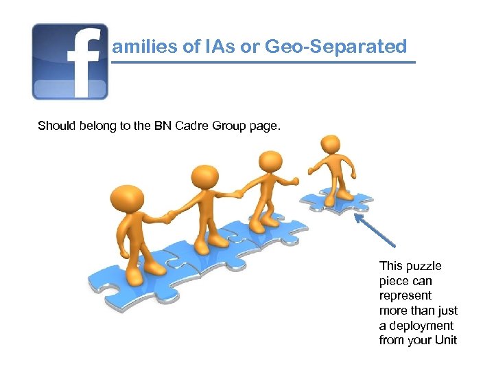 amilies of IAs or Geo-Separated Should belong to the BN Cadre Group page. This