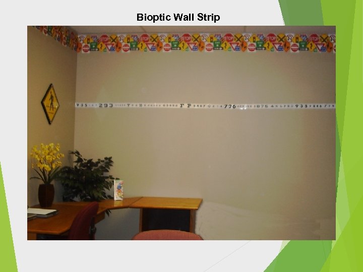 Bioptic Wall Strip William Feinbloom, O. D. , Ph. D. 