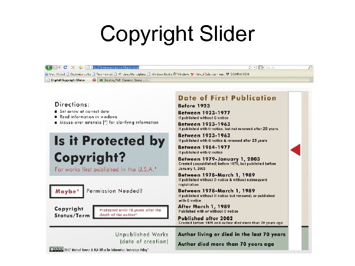 Copyright Slider 