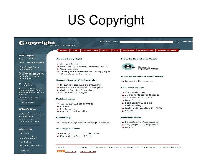 US Copyright 