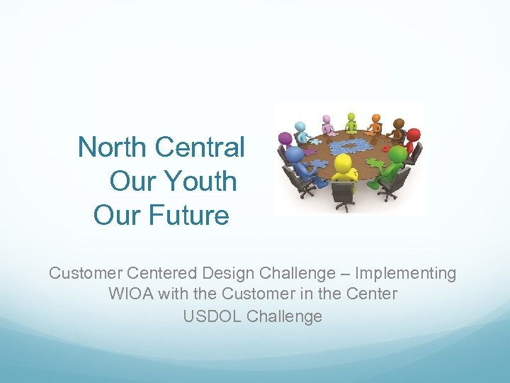 North Central Our Youth Our Future Customer Centered Design Challenge – Implementing WIOA with